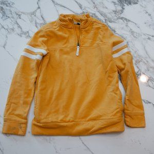 Lands' End Boys Yellow Half Zip Sweatshirt Size  Medium (10-12)